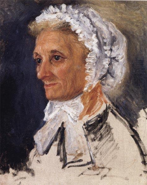Portrait of the Artist's Mother, Pierre Renoir